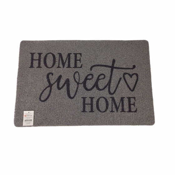 FELPUDO HOME SWEETHOME GRIS