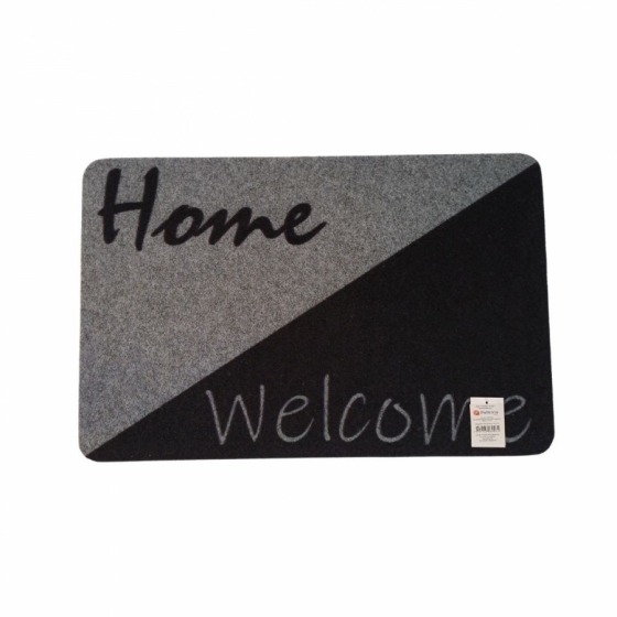 FELPUDO HOME/WELCOME GRIS