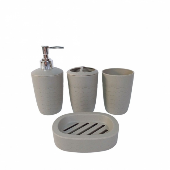 SETX4 BAÑO GRIS ONDAS