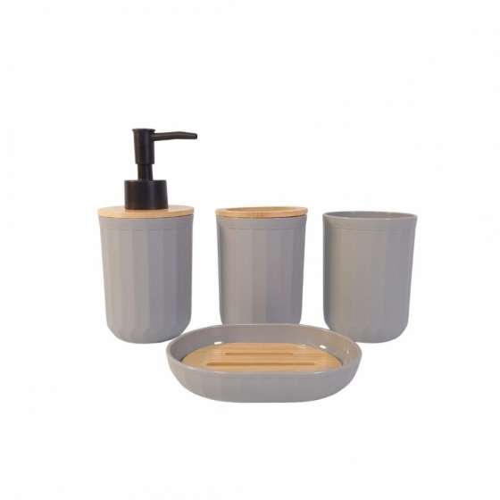 SETX4 BAÑO GRIS