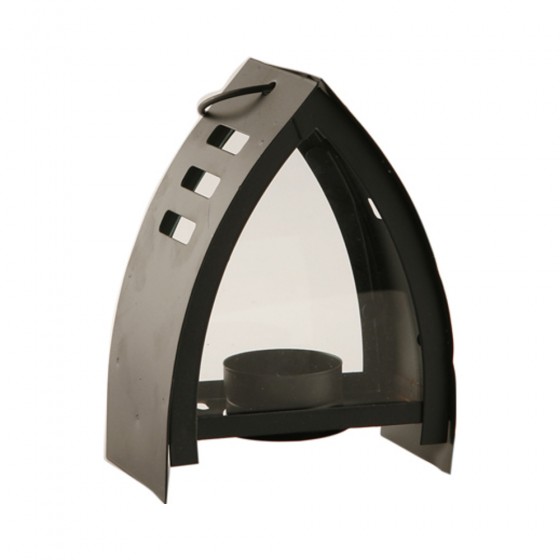 Farol Capilla Negro Hierro...