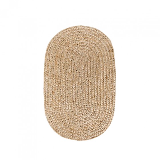 Alfombra De Yute Oval 40 x...