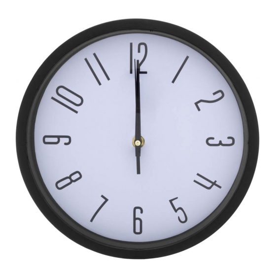 Reloj De Pared Moderno s/pilas D25 cm