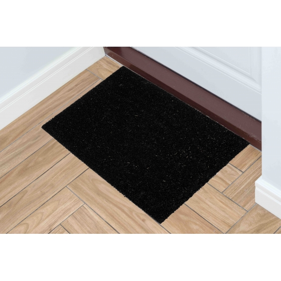 FELPUDO BLACK COCO/PVC 40X60